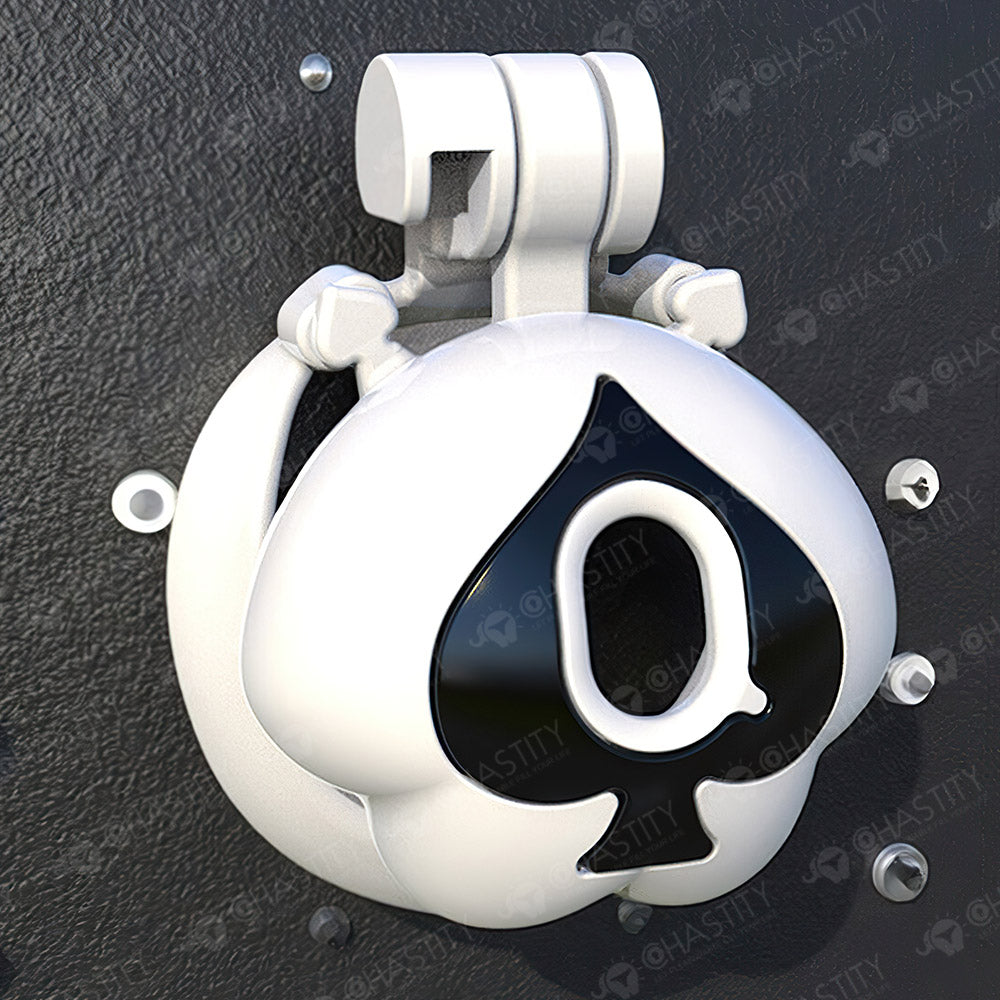 Q Peach Abstinence Adult Chastity Cage