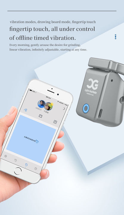 NEW Cagink Metal Vibrating Chastity Cage Remotely - 8