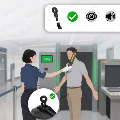 Remote-Controlled Vibrating Penis Cage