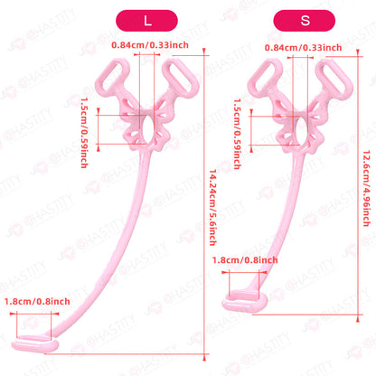 Removable Accessories Reverse Concave Device For Sissy Chastity Babes