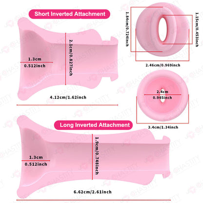 Removable Accessories Reverse Concave Device For Sissy Chastity Babes