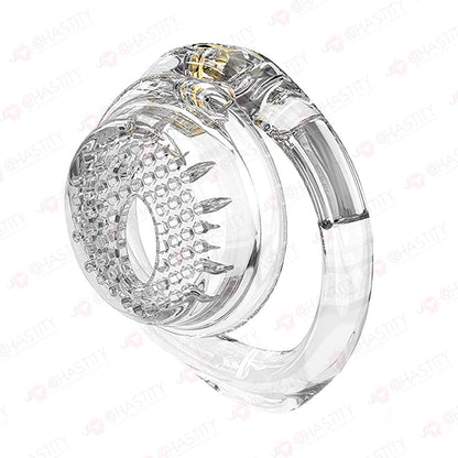 Removable Inverted Flat Chastity Cage