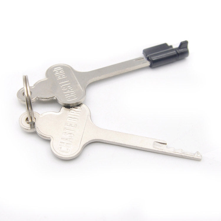 Chastity Cage Accessories - Plastic Built-In Lock