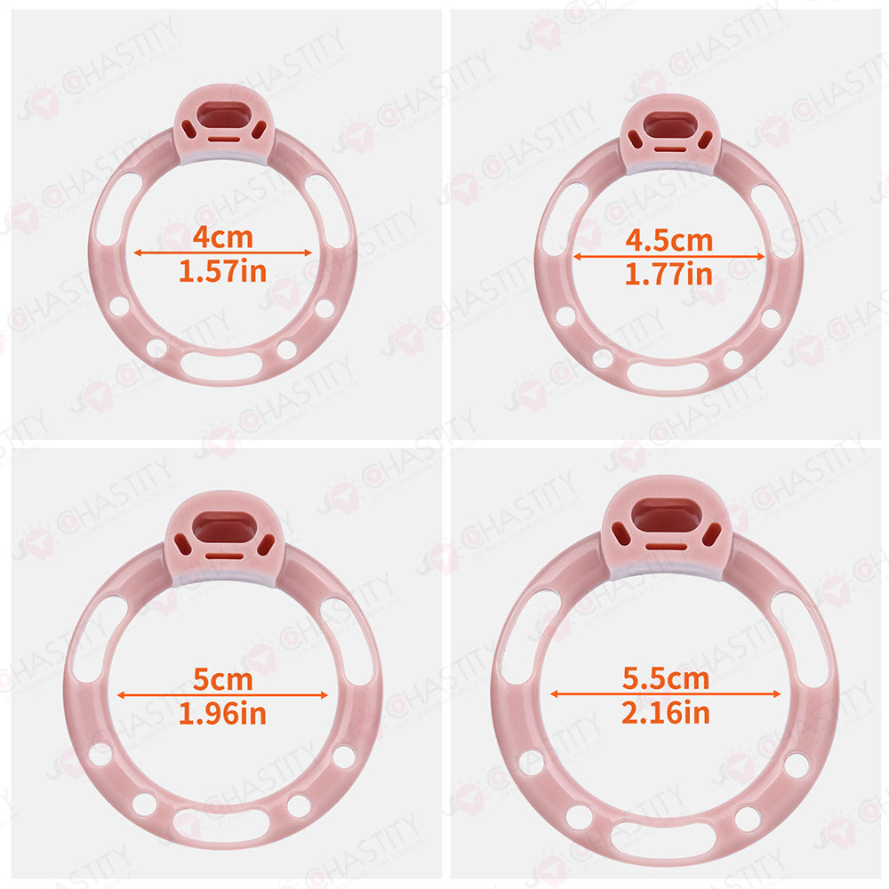 Resin Sexy Glans Exposed Chastity Cage