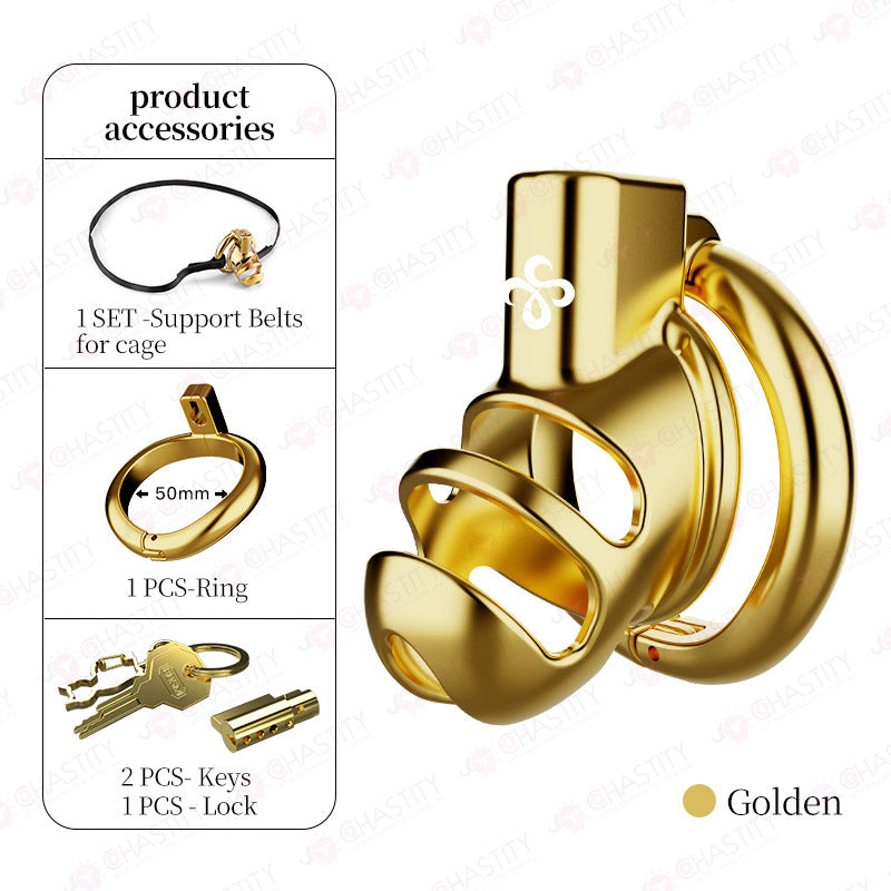 LOCKINK Rhino Horn Chastity Cage Tease