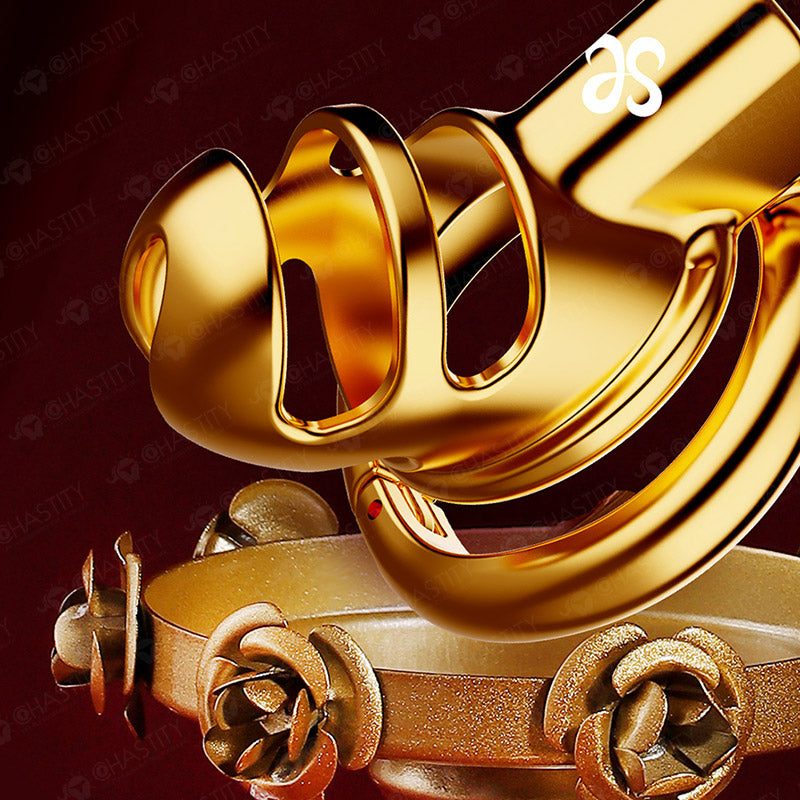 LOCKINK Rhino Horn Chastity Cage Tease