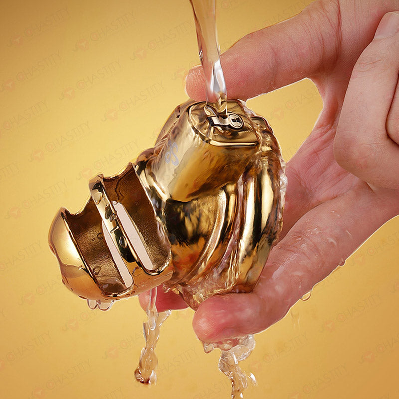 LOCKINK Rhino Horn Chastity Cage Tease