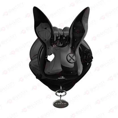 Rogue Rabbit Chastity Cage With Tail Anal Plug