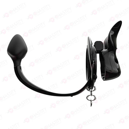 Rogue Rabbit Chastity Cage With Tail Anal Plug