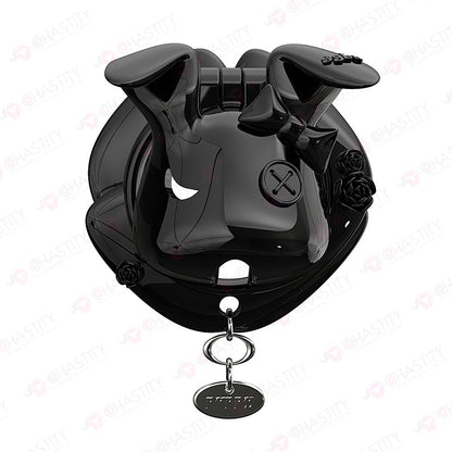 Rogue Rabbit Chastity Cage With Tail Anal Plug
