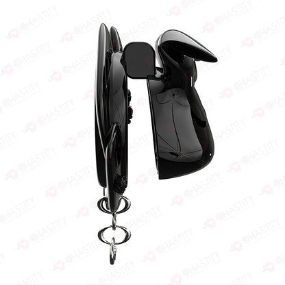Rogue Rabbit Chastity Cage With Tail Anal Plug