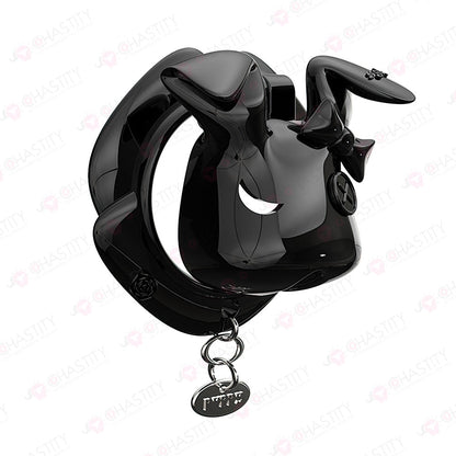 Rogue Rabbit Chastity Cage With Tail Anal Plug