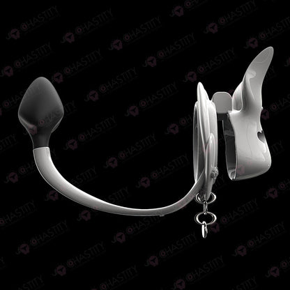 Rogue Rabbit Chastity Cage With Tail Anal Plug