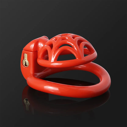 Small Lightweight Spidernet Chastity Cage