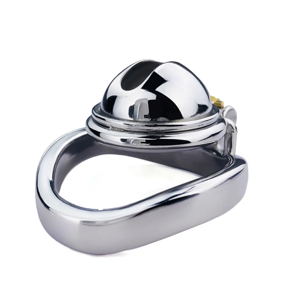 Metal Micro Chastity Cage