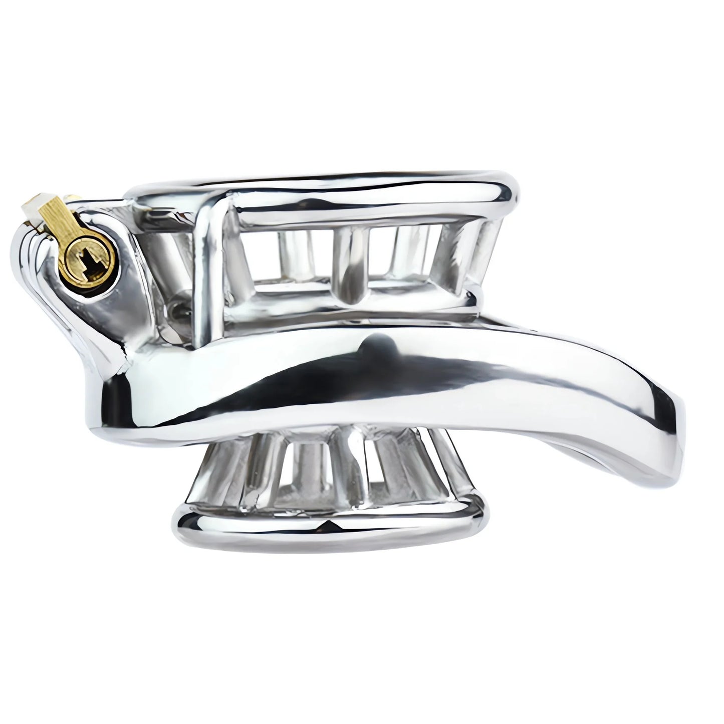 Steel Inverted Chastity Cage