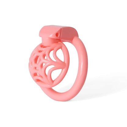 Small Lightweight Spidernet Chastity Cage
