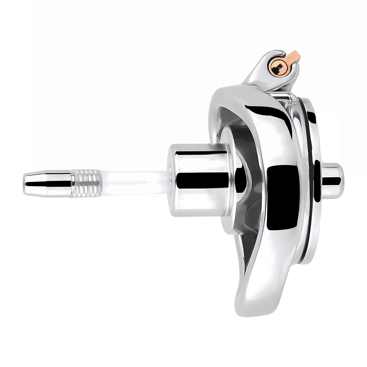 Inverted Negative Chastity Device with Silicone Catheter