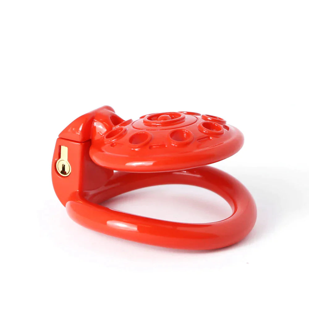 3D Print Flat UFO Chastity Cage