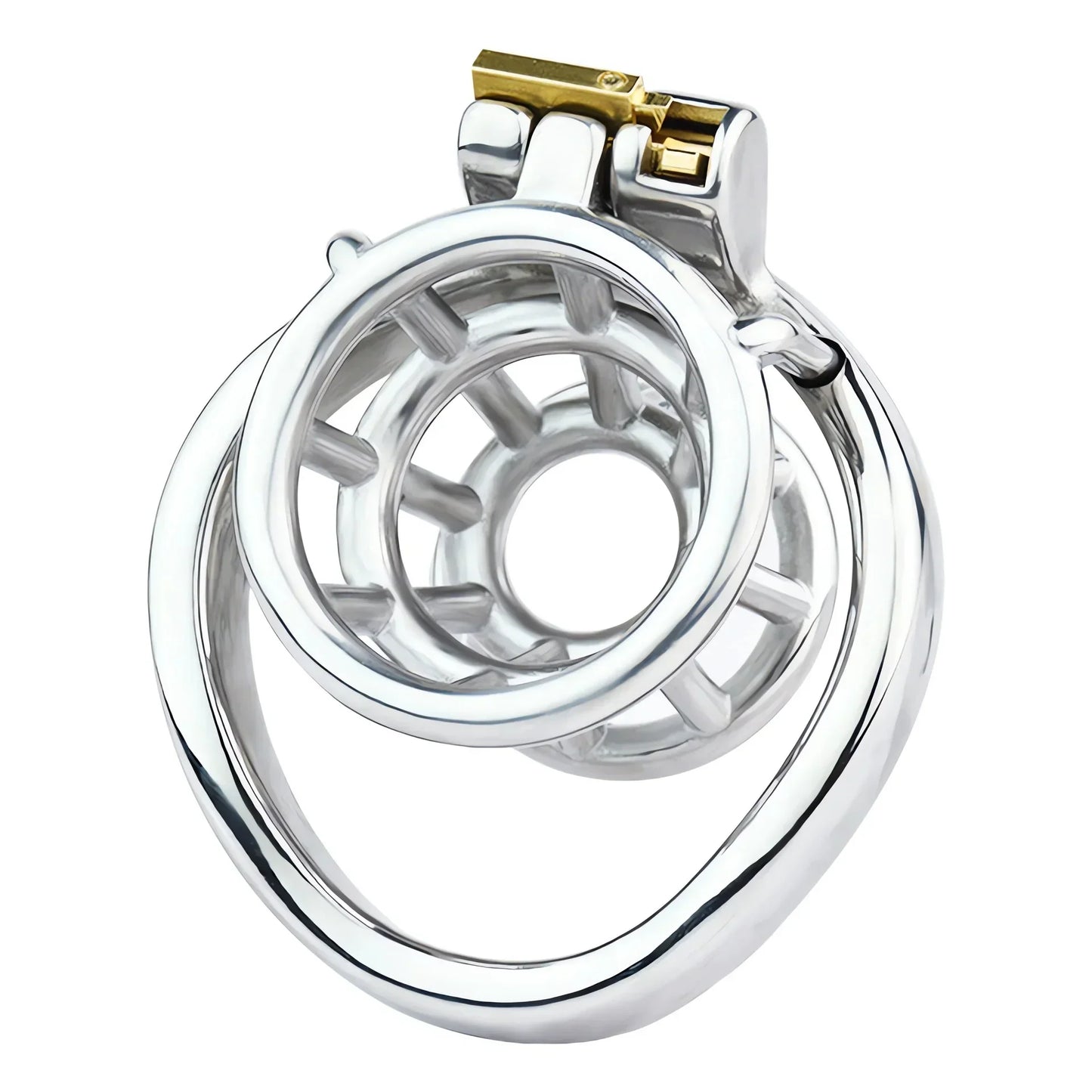 Steel Inverted Chastity Cage