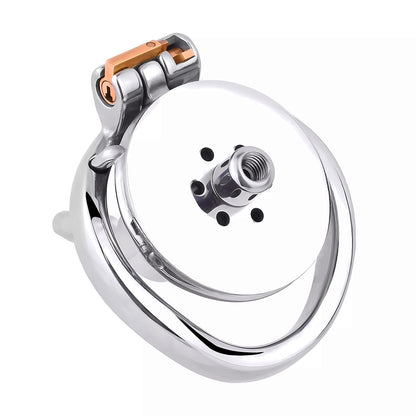 Inverted Negative Chastity Device with Silicone Catheter