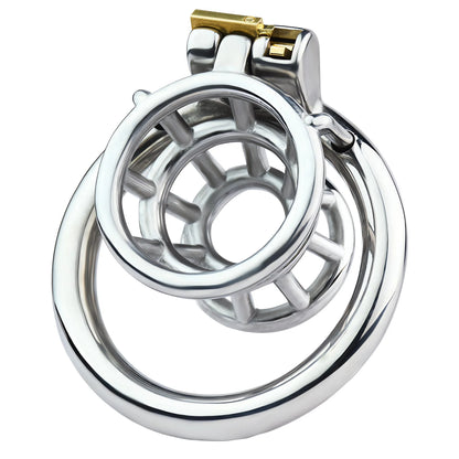 Steel Inverted Chastity Cage