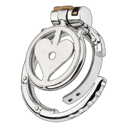 Adjustable Clasp Chastity Cage Metal Male Cock Cage Penis Ring BDSM Penis Bondage Erotic Adult Sex Toys for Men Breathable Lock
