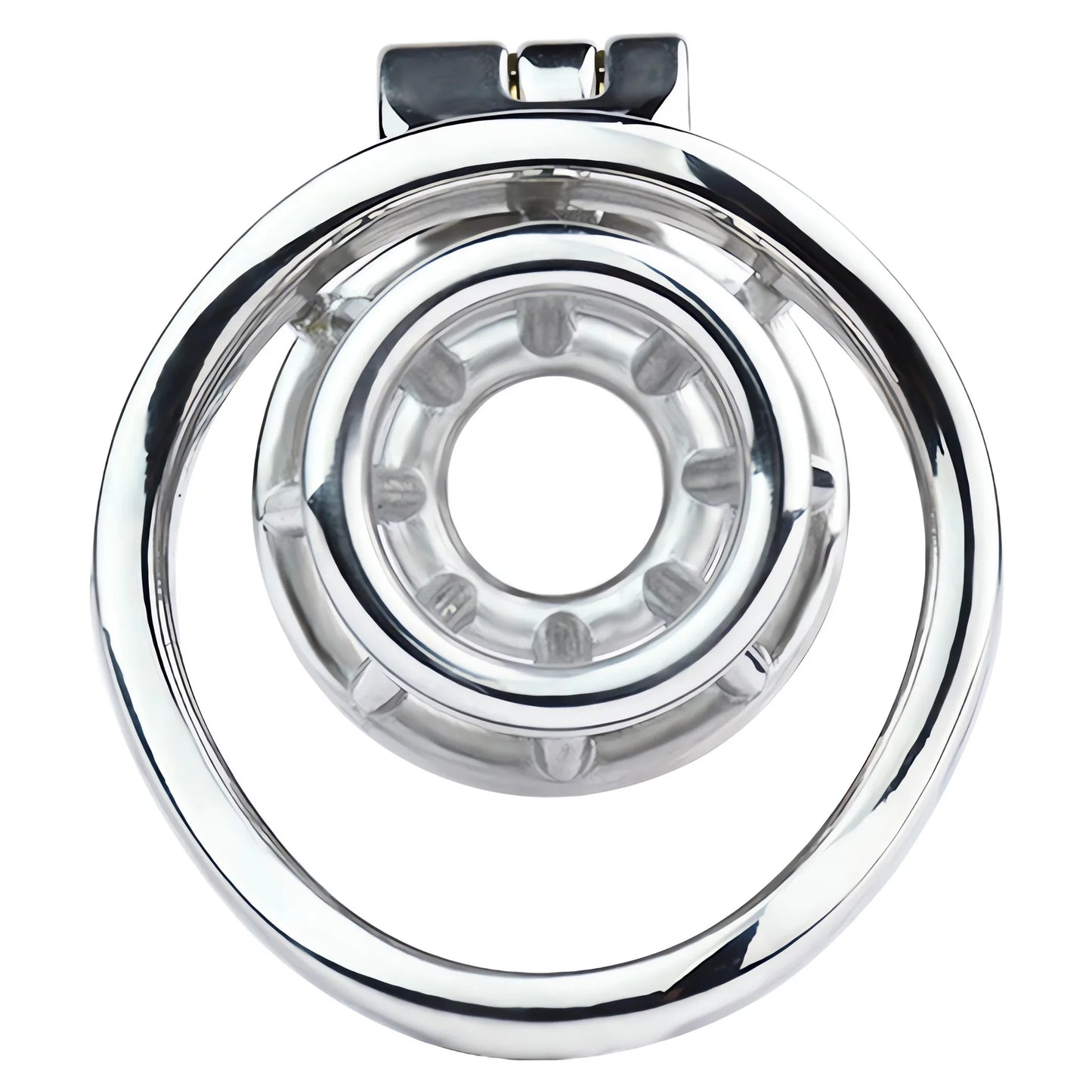 Steel Inverted Chastity Cage