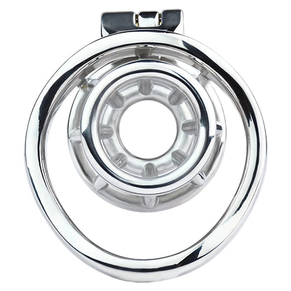 Steel Inverted Chastity Cage