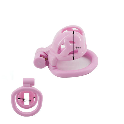 Pink Mini Cobra Chastity Cage