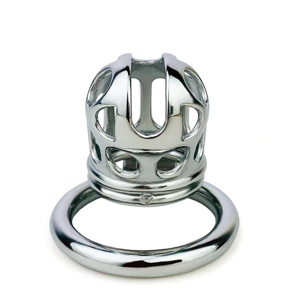 Metal Cobra Chastity Cage
