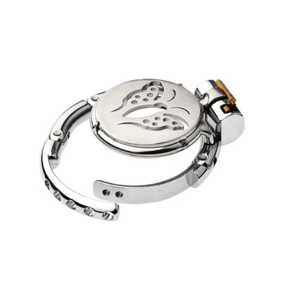 Adjustable Clasp Chastity Cage Metal Male Cock Cage Penis Ring BDSM Penis Bondage Erotic Adult Sex Toys for Men Breathable Lock