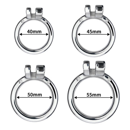 Steel Inverted Chastity Cage