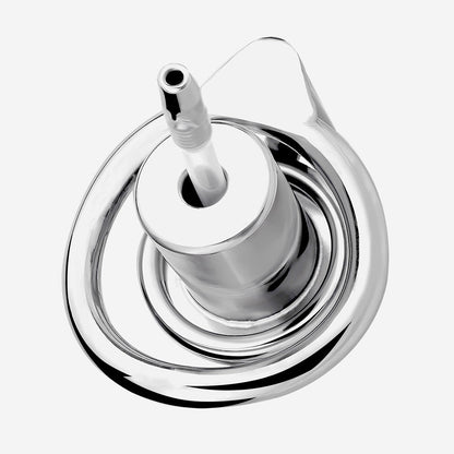 Small Chastity Cage with Inverted Cylinder & Silicone Catheter Tube