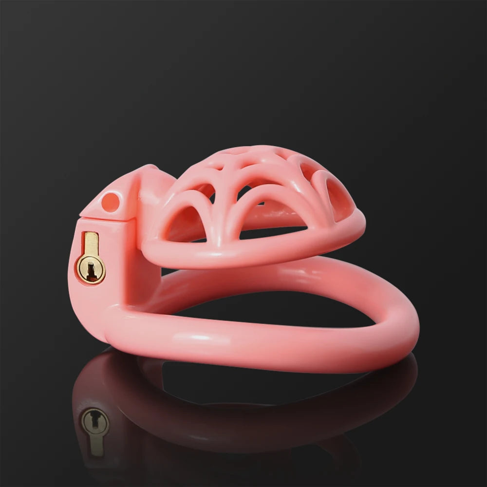 Small Lightweight Spidernet Chastity Cage