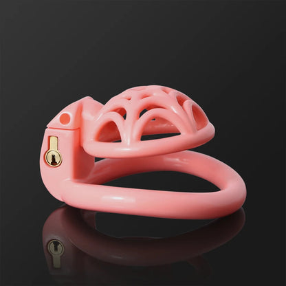 Small Lightweight Spidernet Chastity Cage