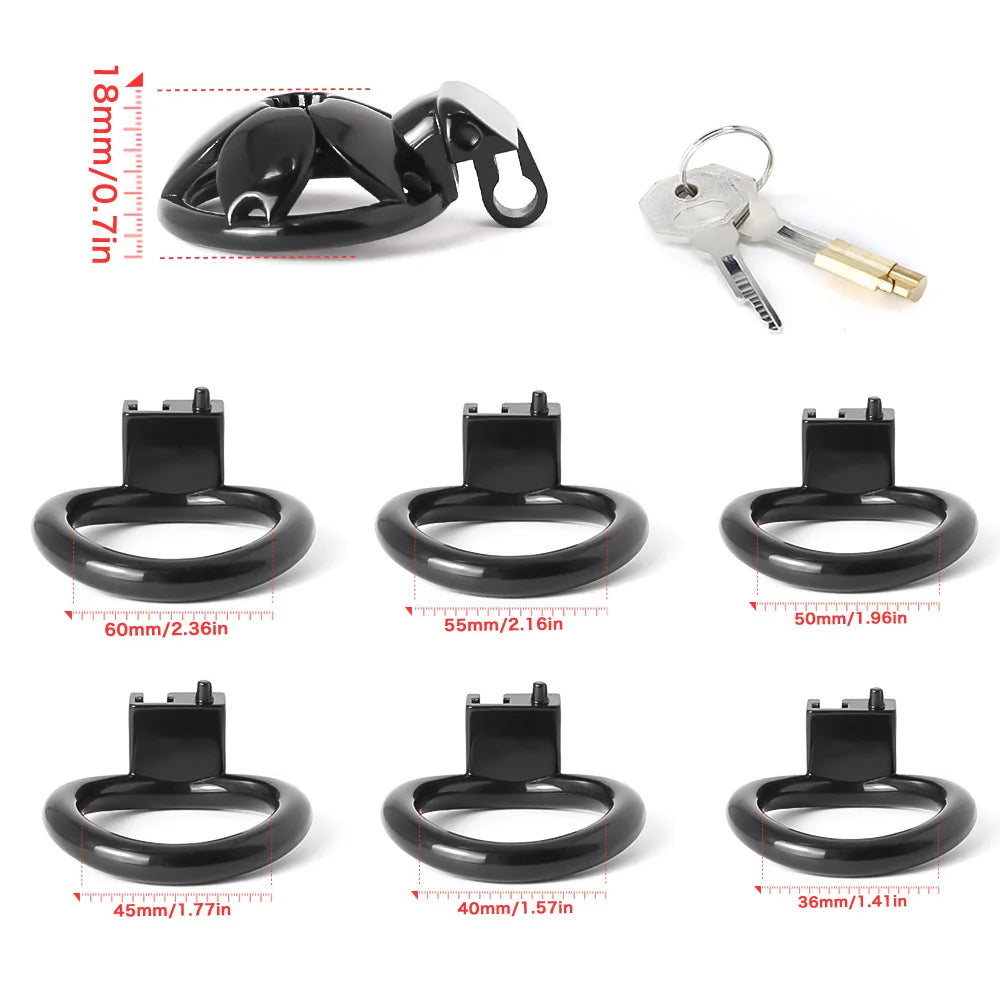 Sakura 3D Printed Chastity Cage