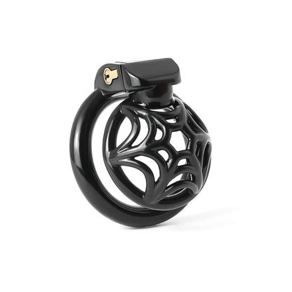Small Lightweight Spidernet Chastity Cage