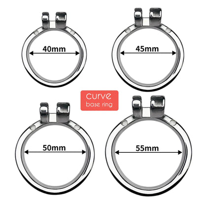 Small Compact Chastity Cage with Detachable Metal Catheter