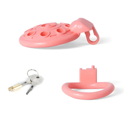 3D Print Flat UFO Chastity Cage