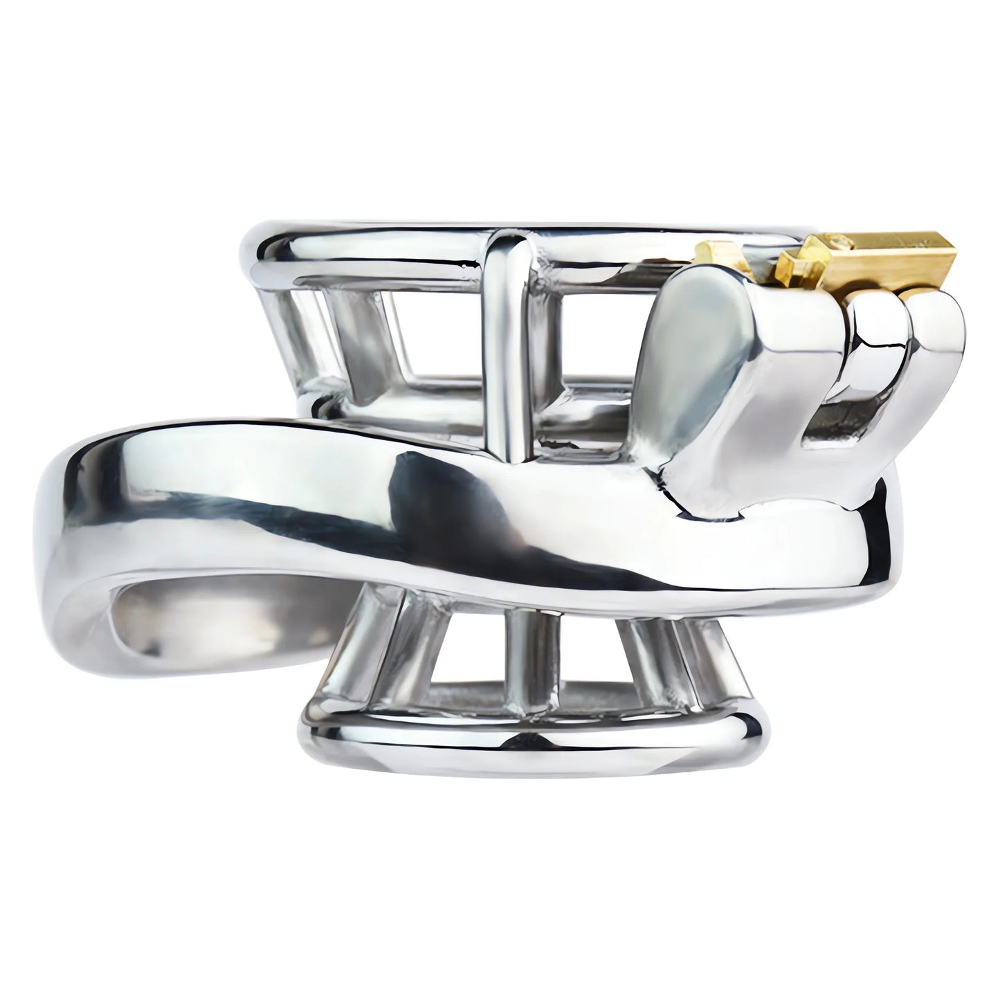 Steel Inverted Chastity Cage