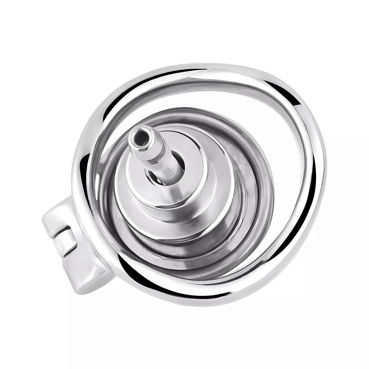 Inverted Negative Chastity Device with Silicone Catheter