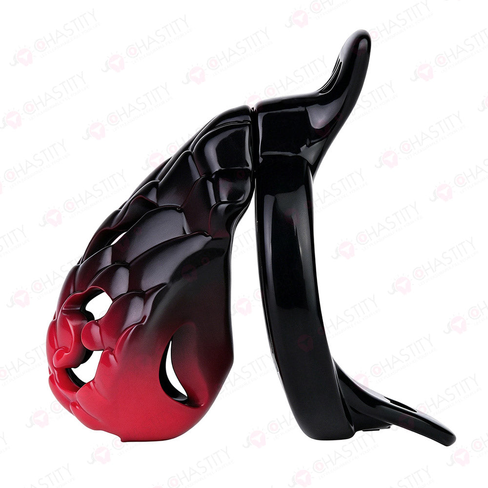 Seductive Snake Empress Strap On Chastity Cage