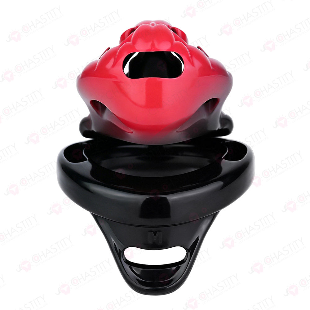 Seductive Snake Empress Strap On Chastity Cage