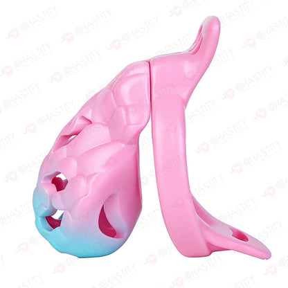 Seductive Snake Empress Strap On Chastity Cage