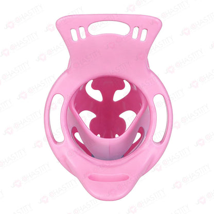 Seductive Snake Empress Strap On Chastity Cage