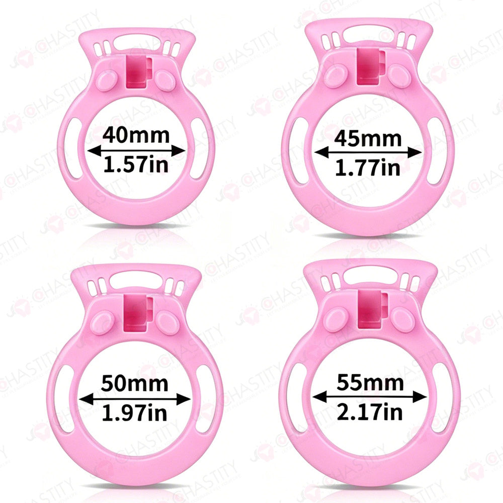 Seductive Snake Empress Strap On Chastity Cage