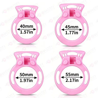 Seductive Snake Empress Strap On Chastity Cage