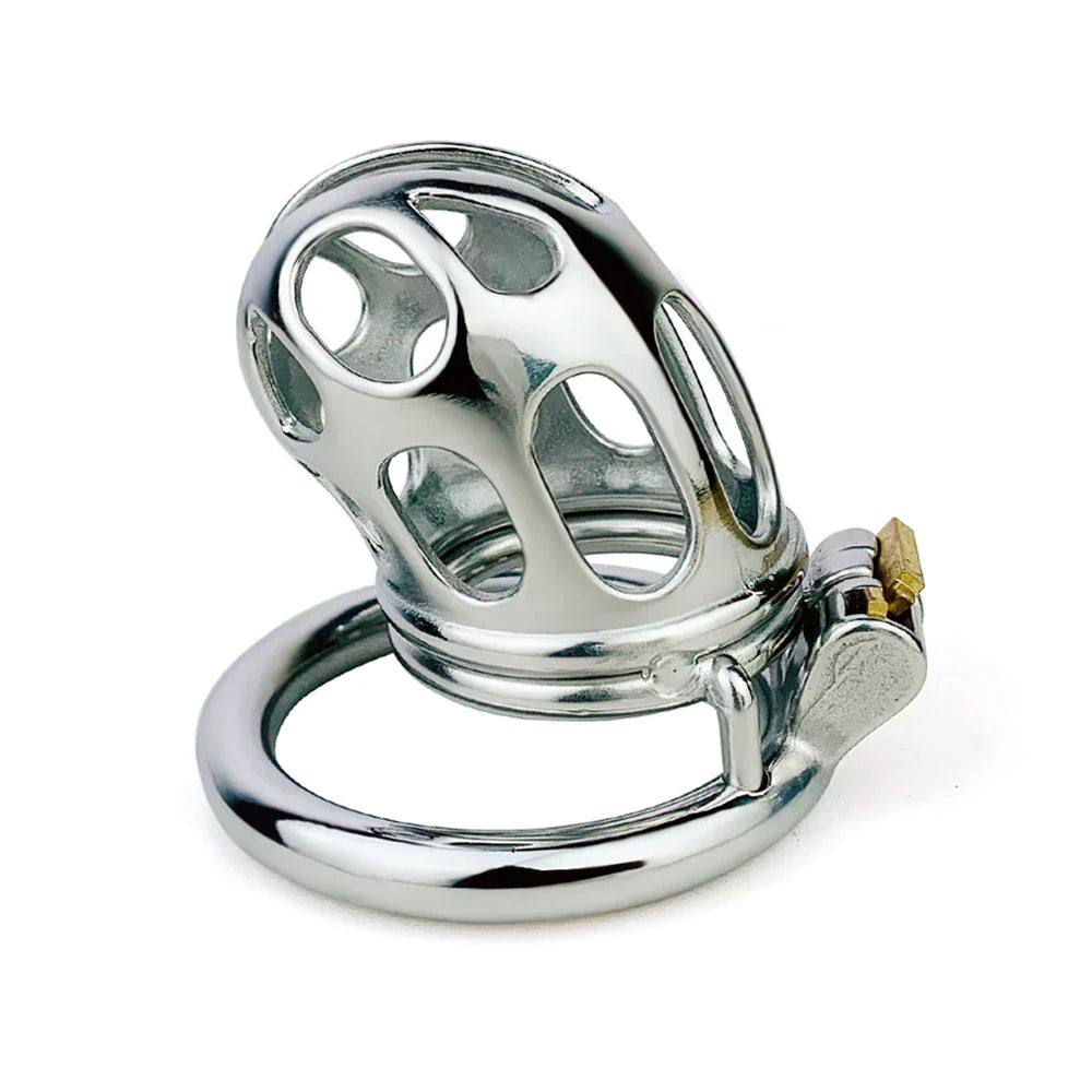 Metal Cobra Chastity Cage