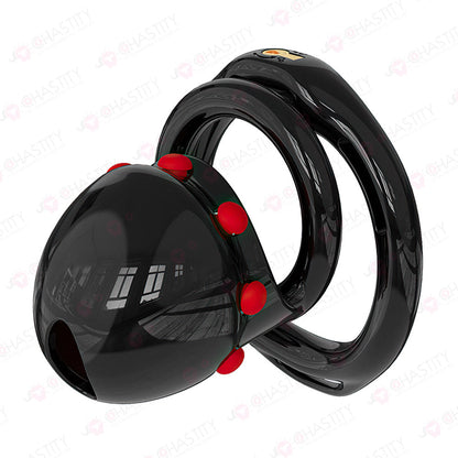 Semi-Open Boynapped Chastity Cage With Soft Nails